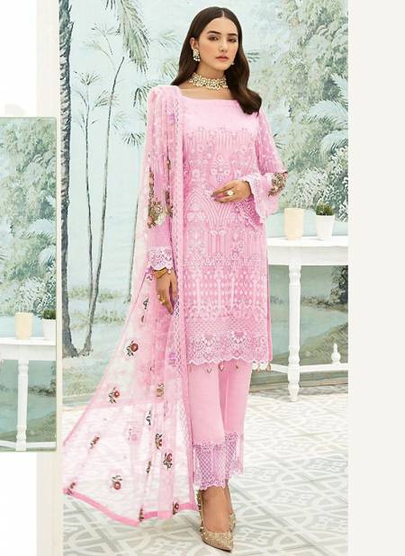 Pink Colour R 501 NX Heavy Georgette New Exclusive Wear Pakistani Salwar Kameez Collection R-501-D